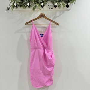 Cras Yvettecras Dress Hot Pink Rose Mini Dress 4